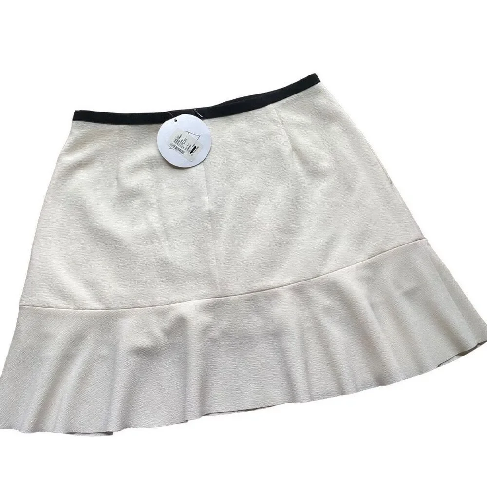 NWT See by Chloe White short skirt size 8